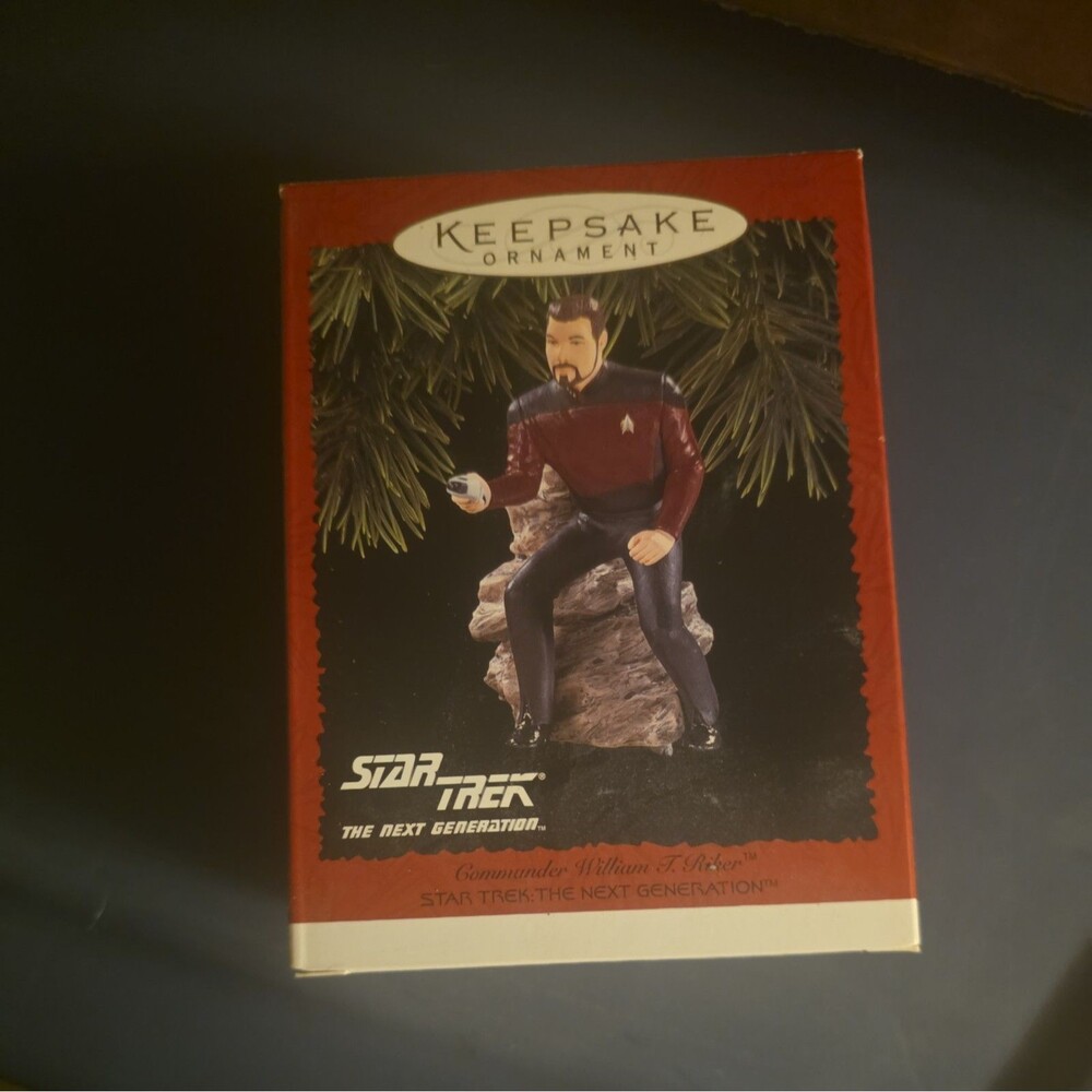 William T Riker (Hallmark Keepsake Ornament, Star Trek Next Generation, 1996)
